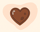 Icône Cœur fondant